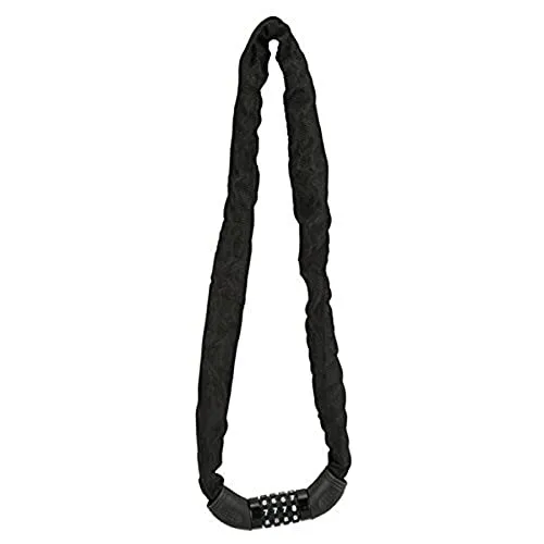 Fischer Kettenschloss Zahlen Fahrradschloss 90 cm Schwarz