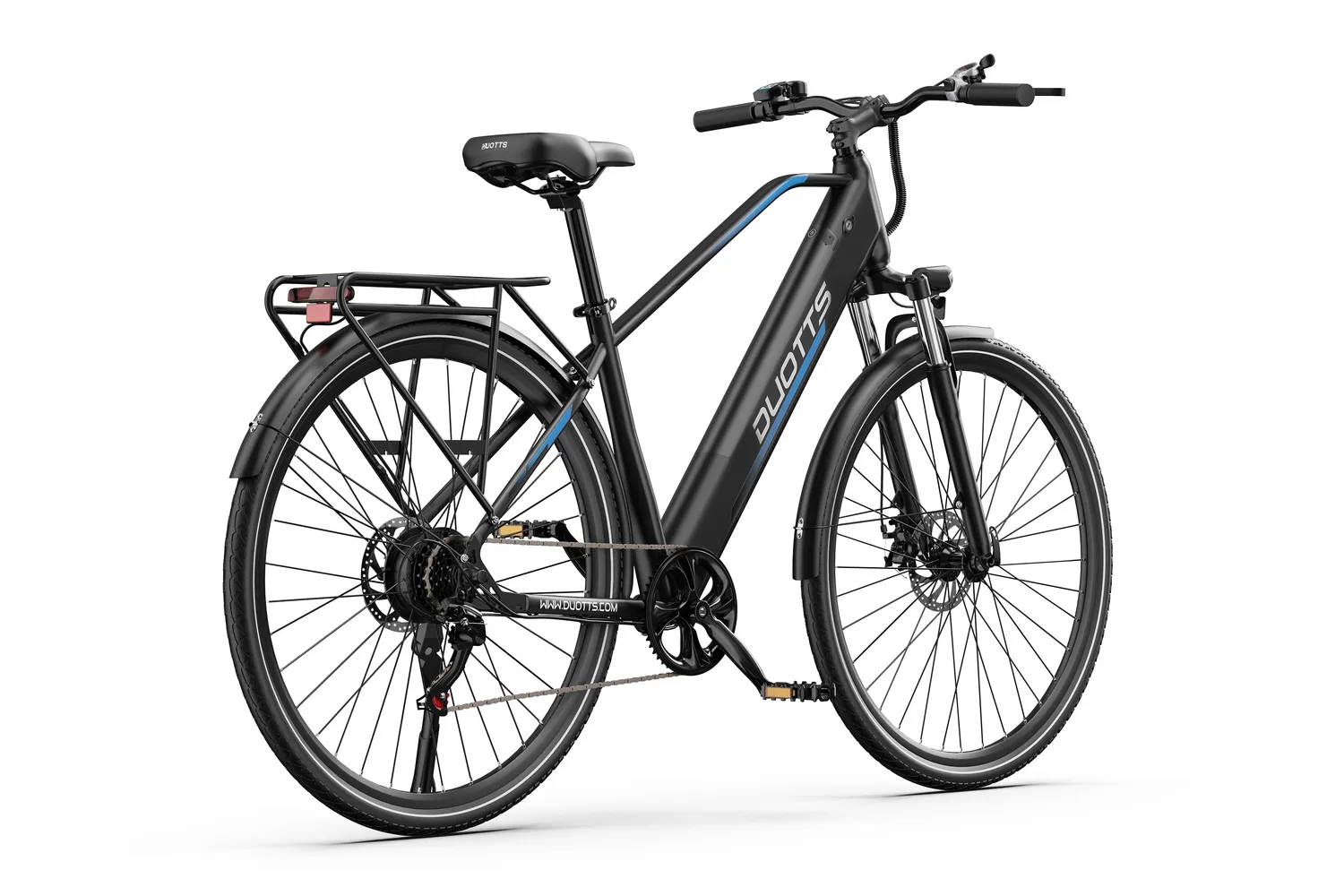 DUOTTS C29Lite E-Bike 26 Zoll Schwarz-Blau