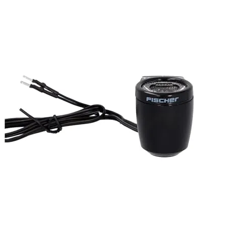 Fischer Dynamo LED-Frontlicht 40 Lux Schwarz IP44