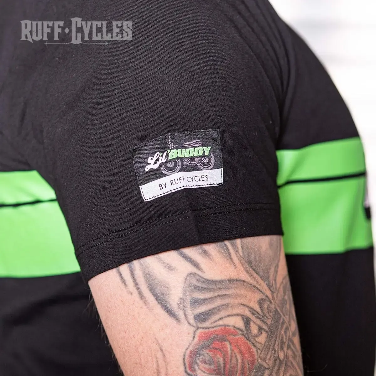 Ruff Cycles Lil’Buddy Bad T-Shirt Baumwolle XXL schwarz