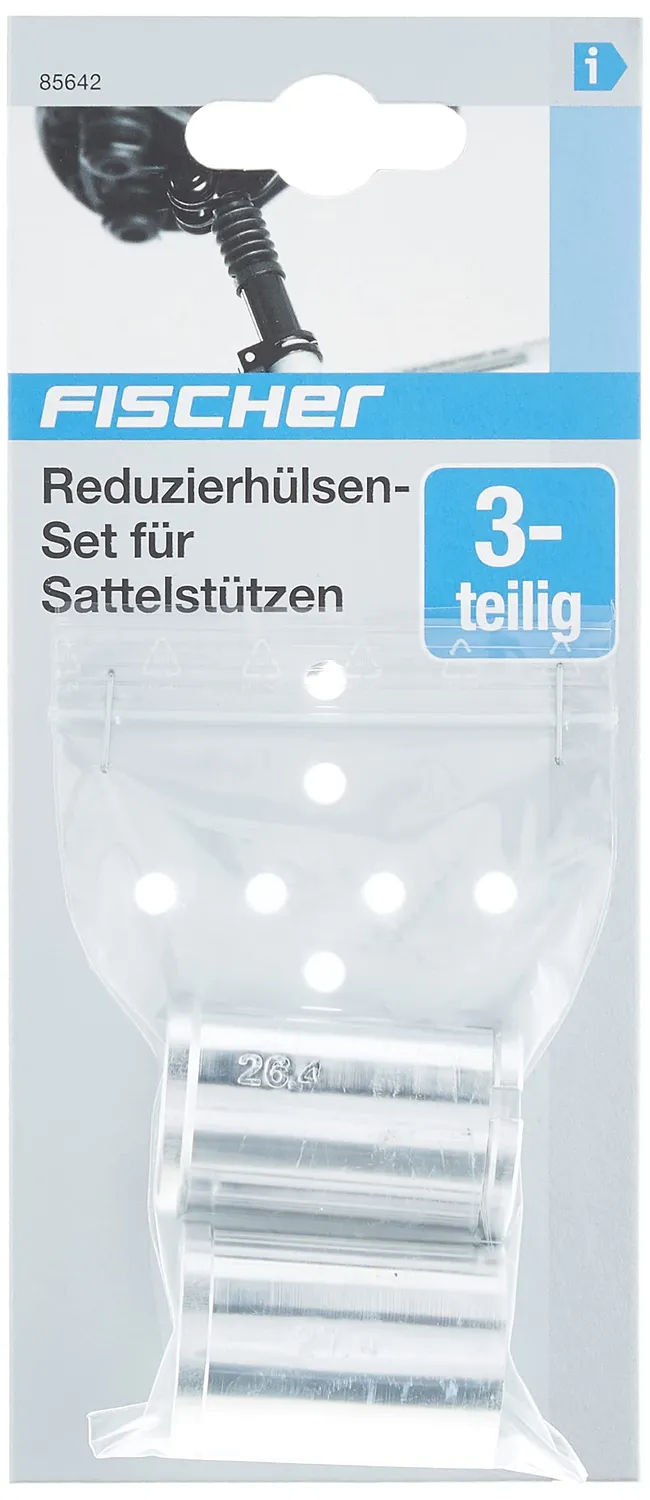 Fischer Sattelstützen Reduzierhülsen-Set 25,4-29 mm