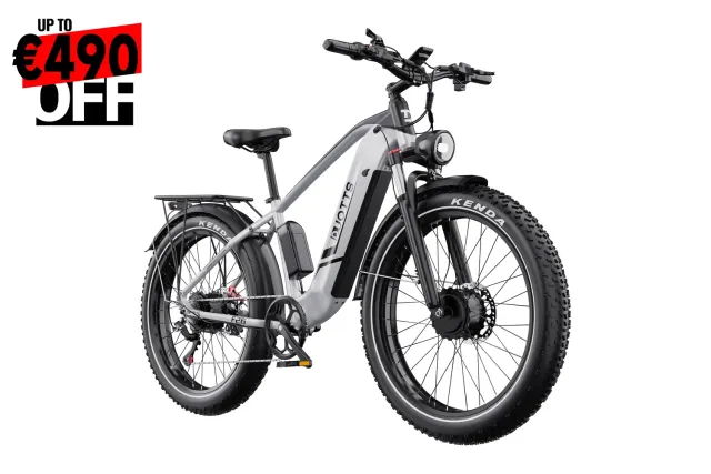 DUOTTS F26 E-Bike 750W Doppelmotor Schwarz-Rot