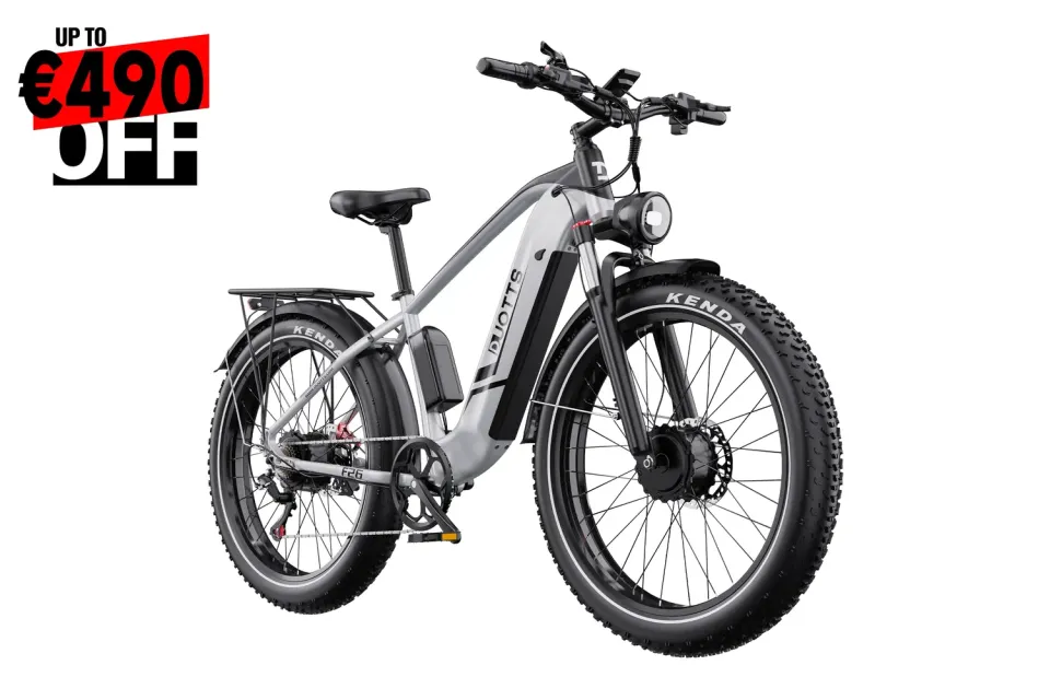 DUOTTS F26 E-Bike 750W Doppelmotor Schwarz-Rot