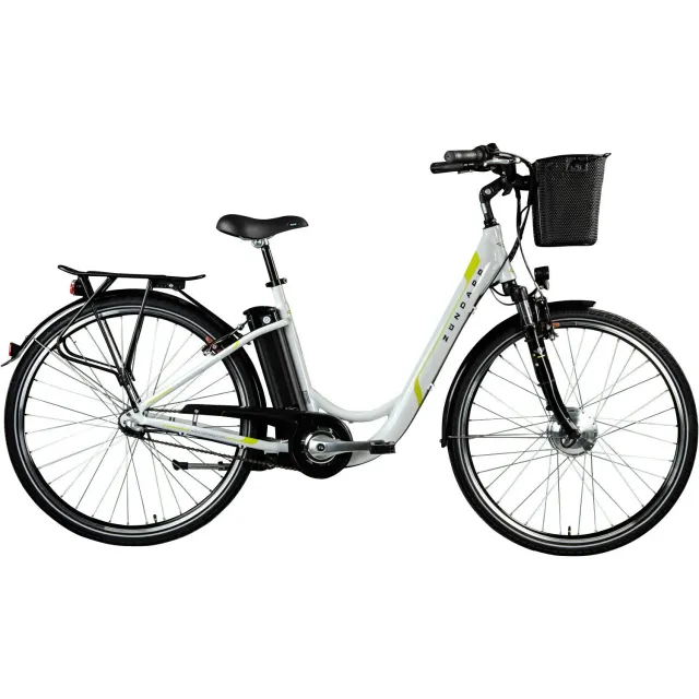 Zündapp Z510 Damen E-Bike 28 Zoll 48 cm weiß-grün 531Wh