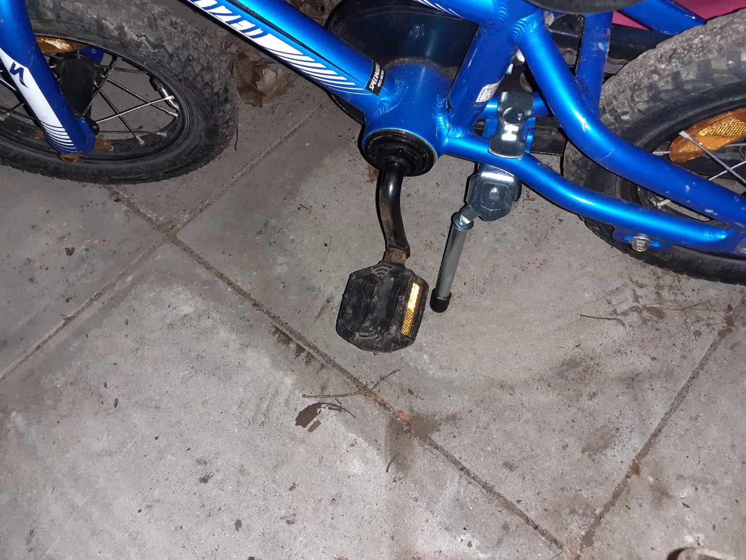 Fischer Seitenständer Kinderfahrrad 12-20 Zoll silber