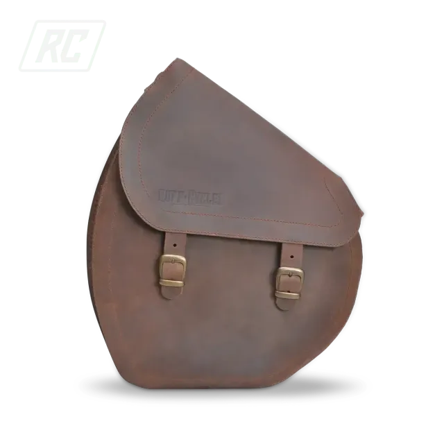 Ruff Cycles Ruffian Satteltasche Leder links Braun