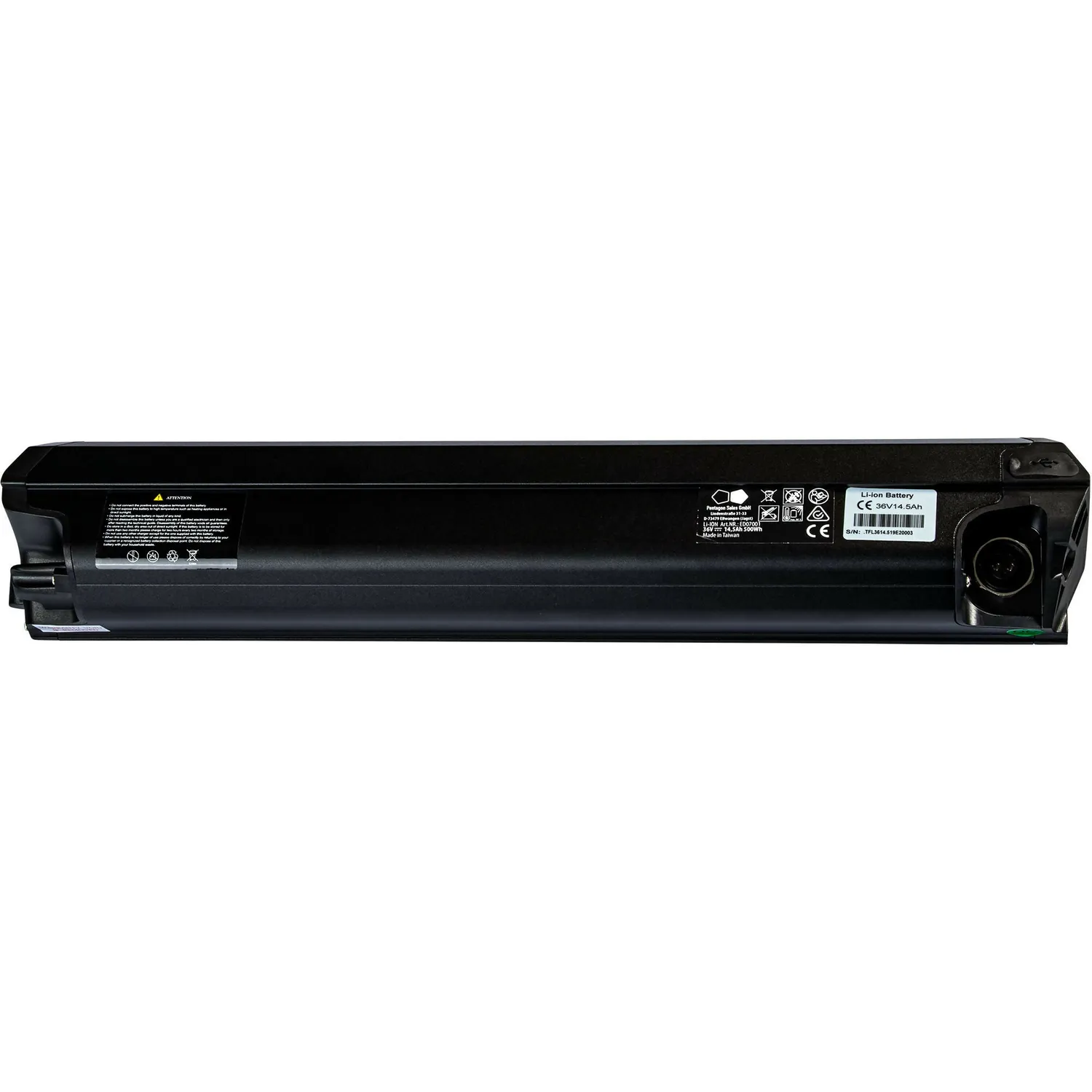 Zündapp Z800 Z801 Rahmenakku 36V 21Ah 756Wh Li-Ion