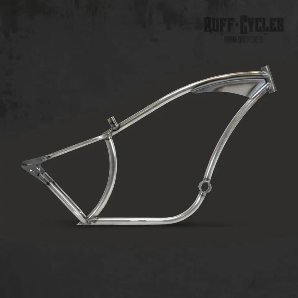 Ruff Cycles Hard Time Long Rahmen 26 Zoll Cruiser