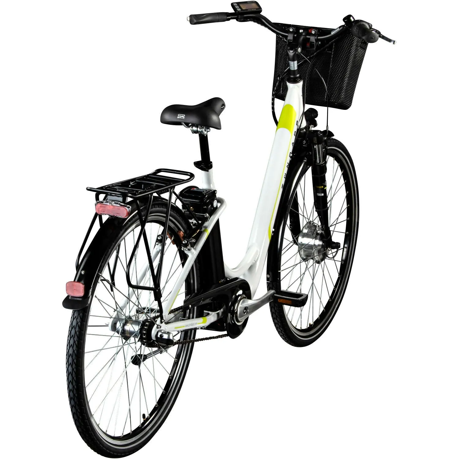 Zündapp Z510 Damen E-Bike 28 Zoll 48 cm weiß-grün 531Wh
