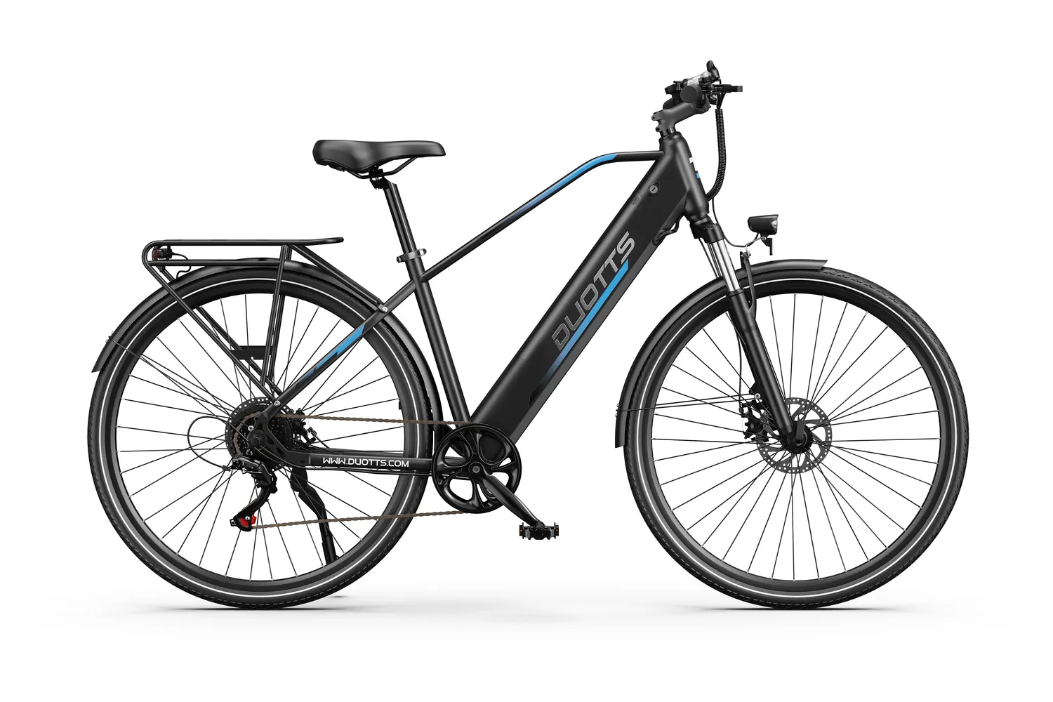 DUOTTS C29Lite E-Bike 26 Zoll Schwarz-Blau