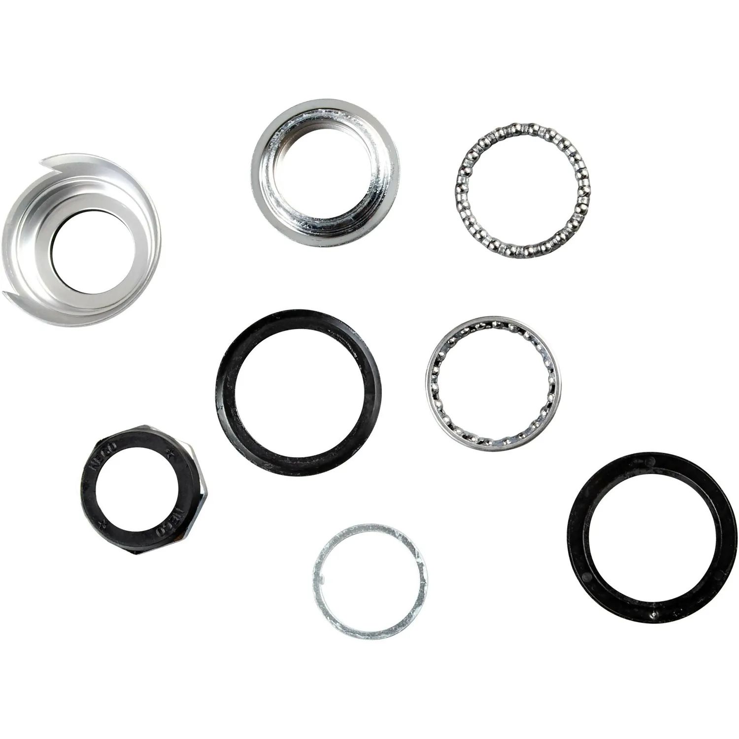 Zündapp H128N Ahead-Steuersatz 44mm silber 25,5mm