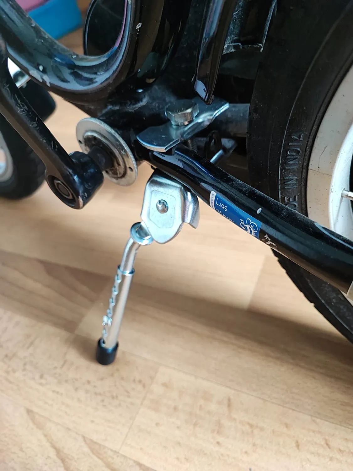 Fischer Seitenständer Kinderfahrrad 12-20 Zoll silber