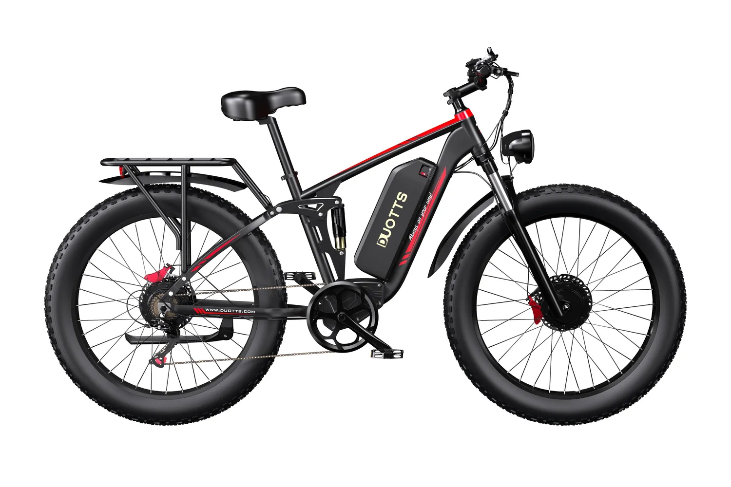 DUOTTS S26 E-Bike 750W 26 Zoll Doppelmotor