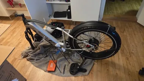 DUOTTS F26Lite E-Bike 26 Zoll Silber-Weiß