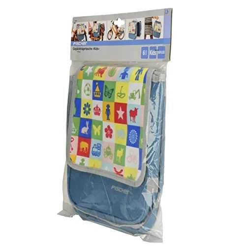 Fischer Kinder Gepäckträgertasche 7 Liter blau 86263