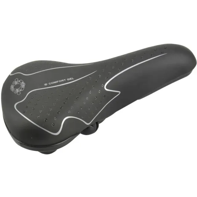 Fischer Trekking Sattel Elastomer Gel schwarz