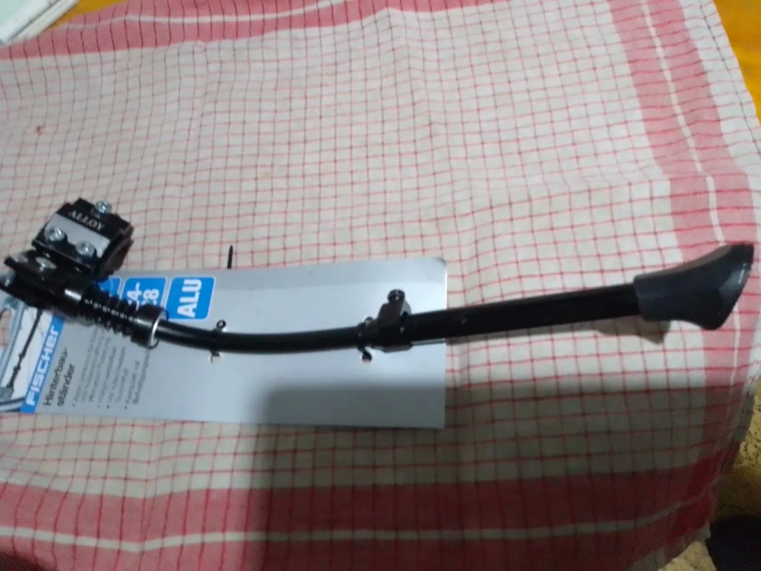 Fischer Seitenständer Hinterbauständer 24-28 Zoll Aluminium