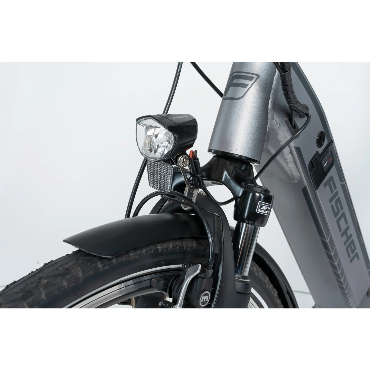 Fischer 70 Lux Dynamo Scheinwerfer mit Standlicht
