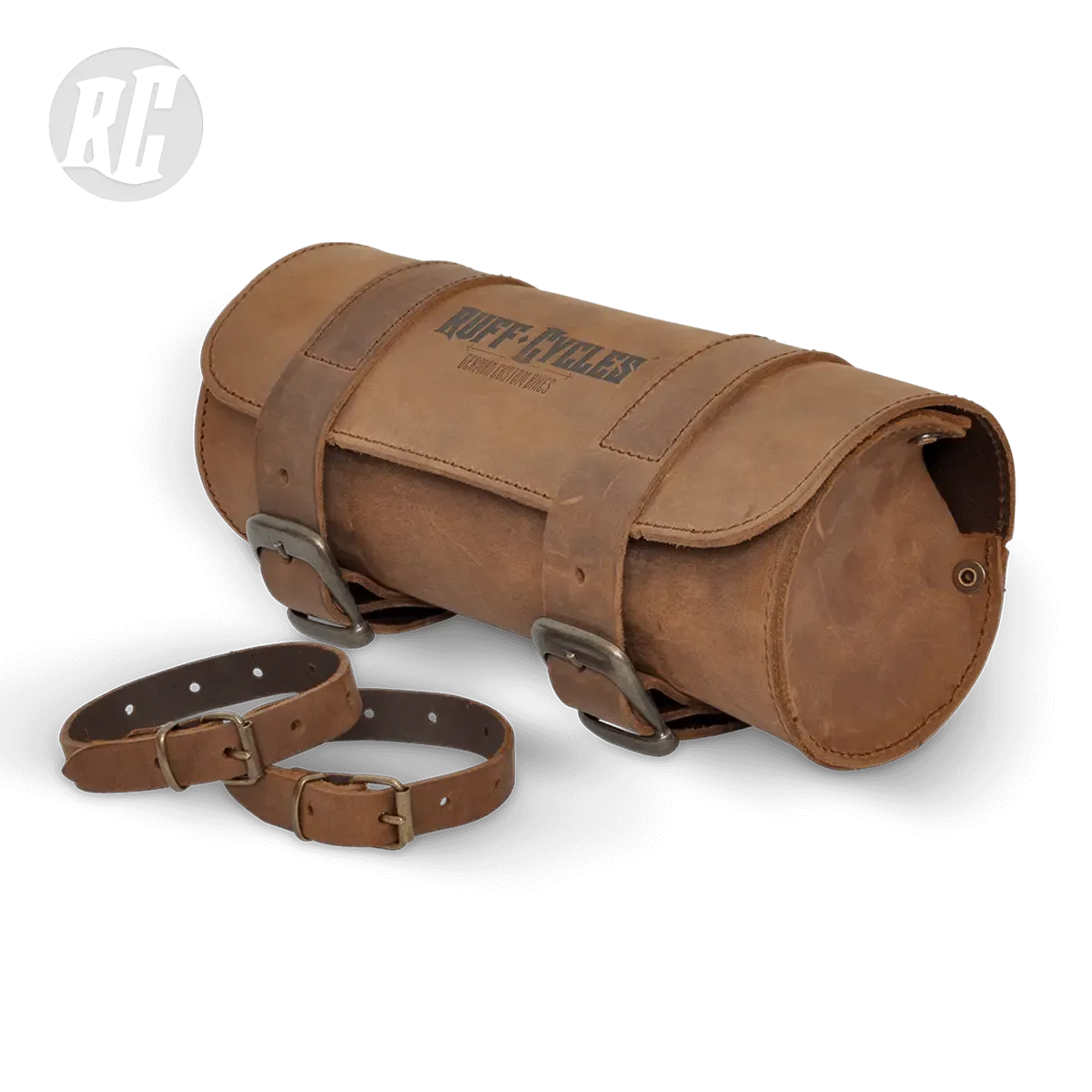 Ruff Cycles Biggie Werkzeugtasche Leder Braun Ranger