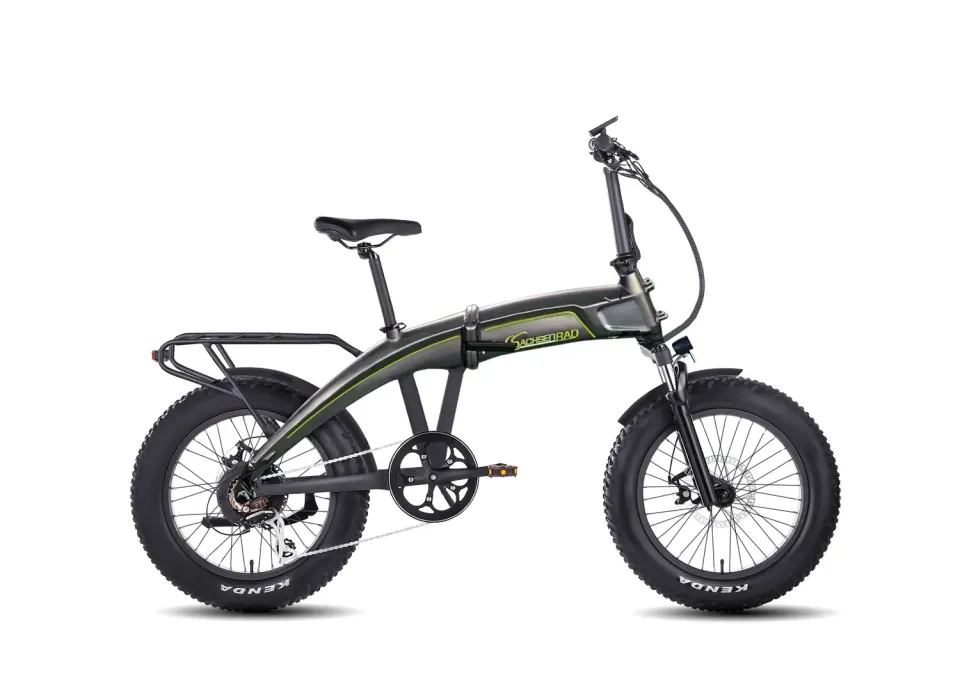 SachsenRad F6 Safari E-Faltrad gebraucht mit 85 Nm Motor