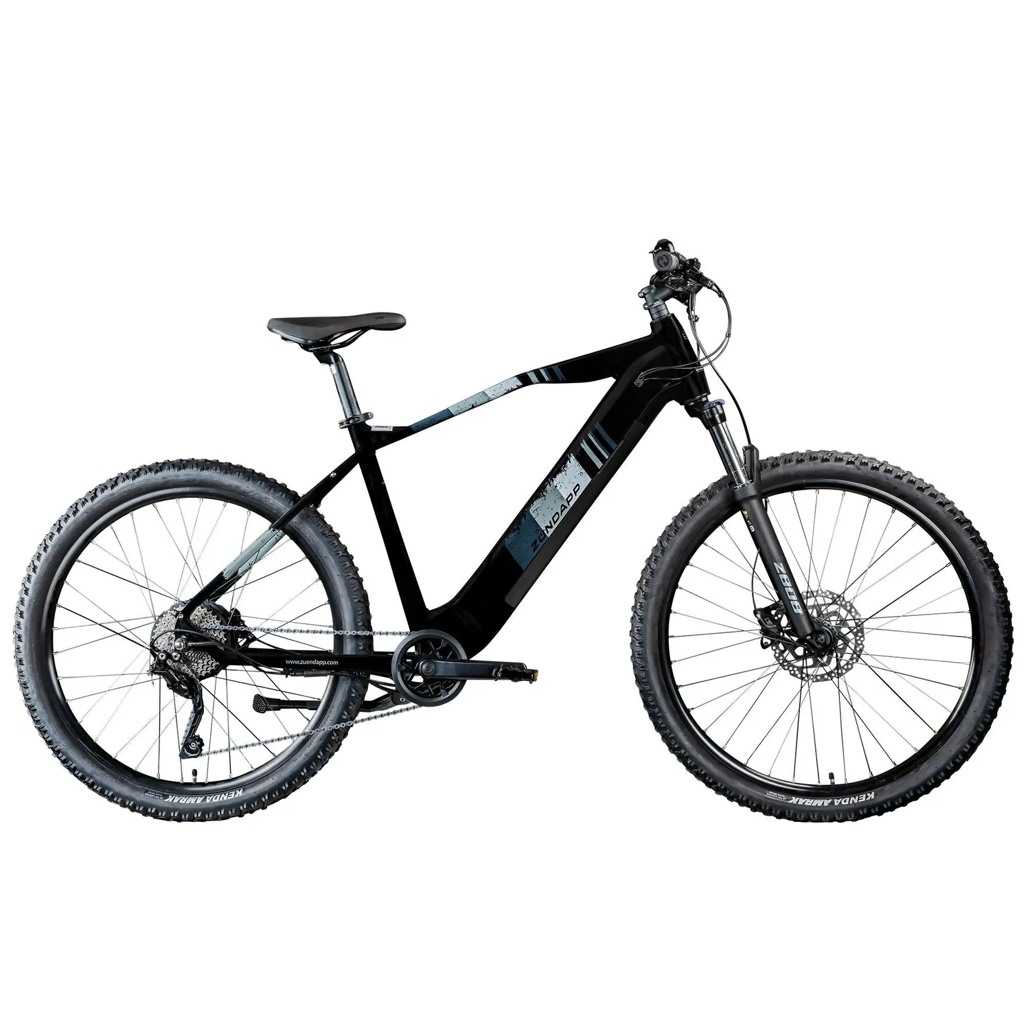 Zündapp Z808 E-Mountainbike 27,5 Zoll 50 cm grau-rot 540Wh