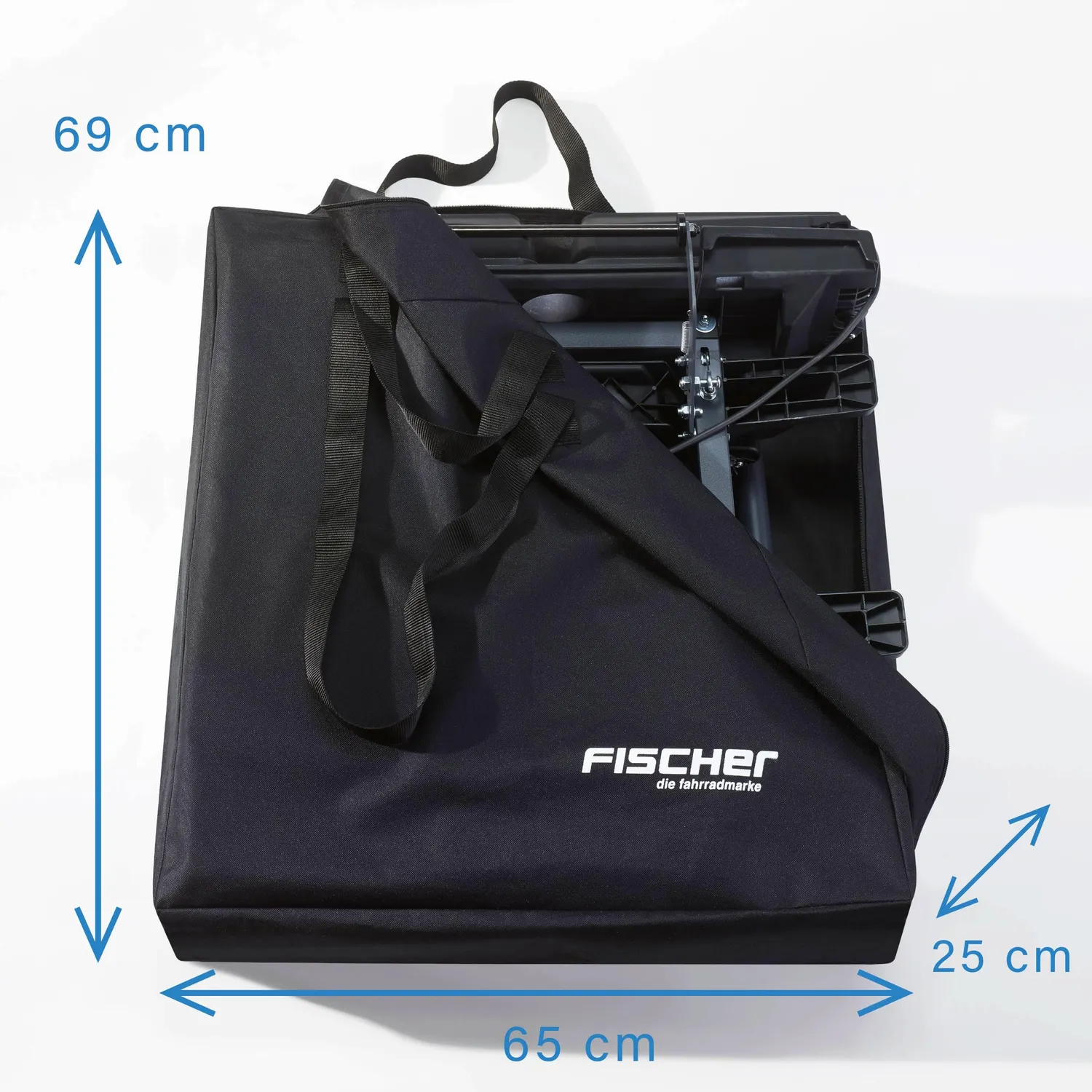 Fischer 10904 Aufbewahrungstasche ProLine Evo schwarz 65 cm