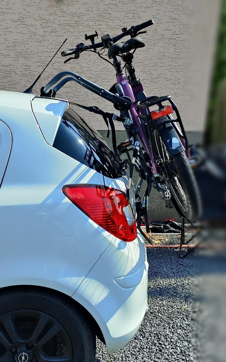 Fischer Heck Fahrradträger für 2 Fahrräder 45 kg