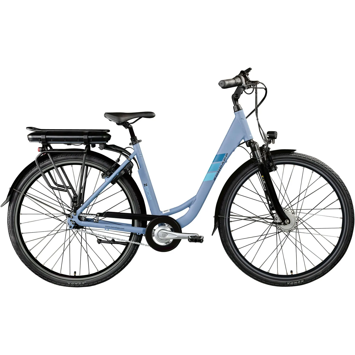 Zündapp Z502 Damen E-Citybike 28 Zoll 50 cm weiß-lila