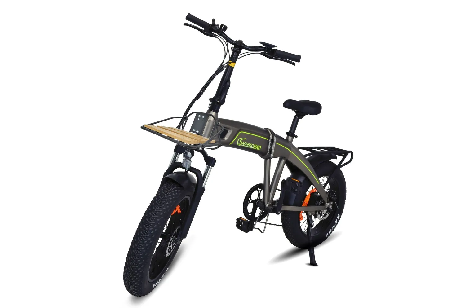 SachsenRad F6L Edition RB E-Faltrad 20x4 Zoll Fat