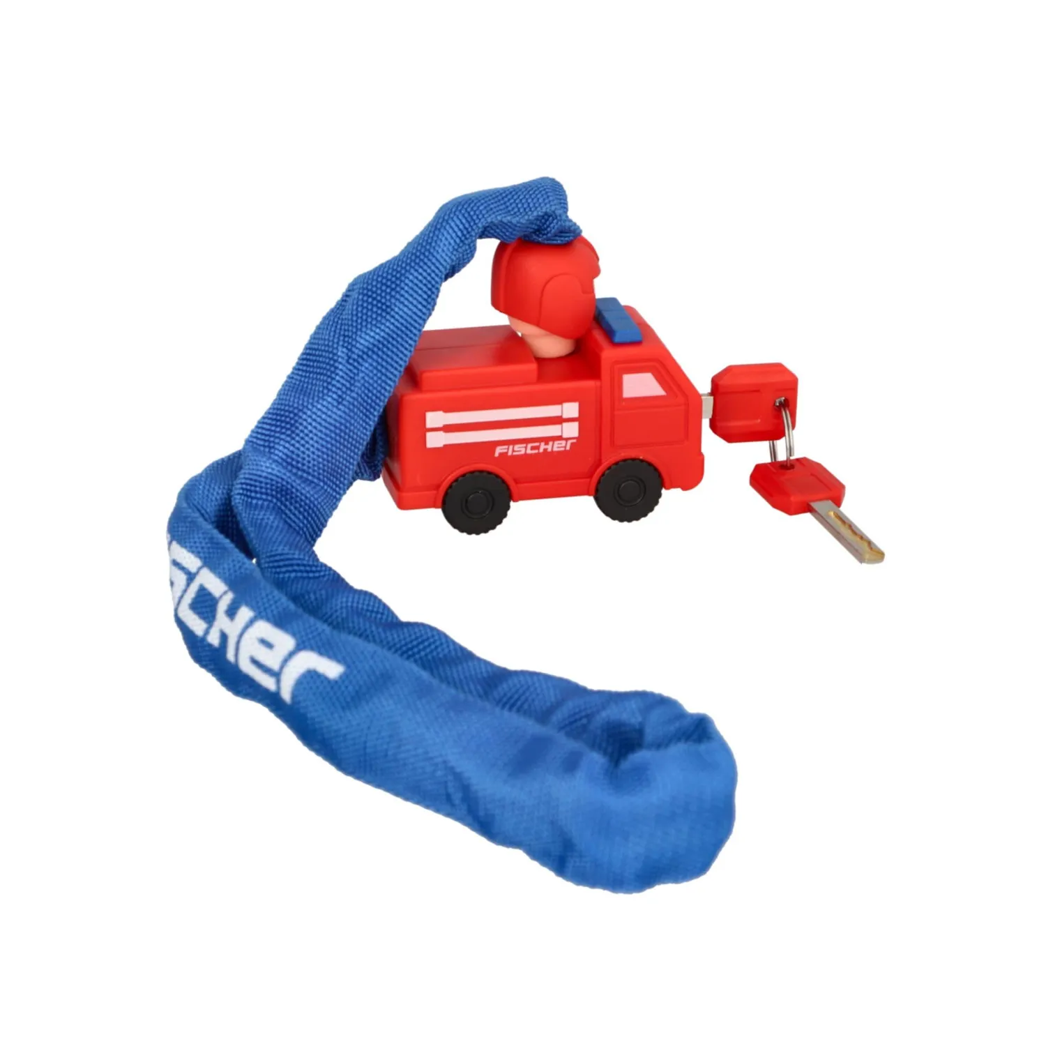 fischer PROTEC CK65 Kinderschloss Kette 65 cm Feuerwehr