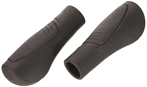 Fischer Relax Fahrradlenkergriffe Schwarz 85755 Paar