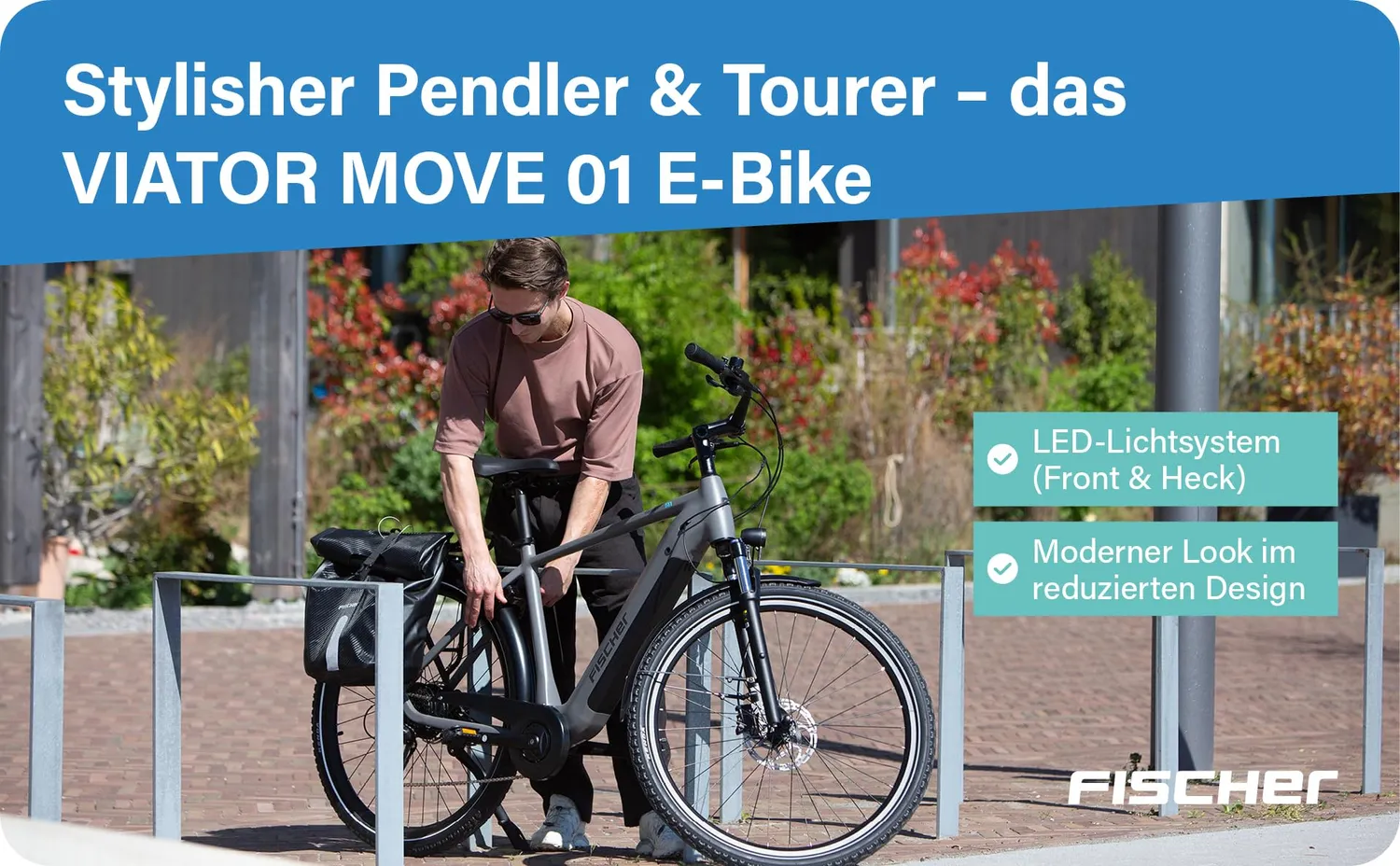Fischer Viator Move 01 E-Bike 50Nm 125km