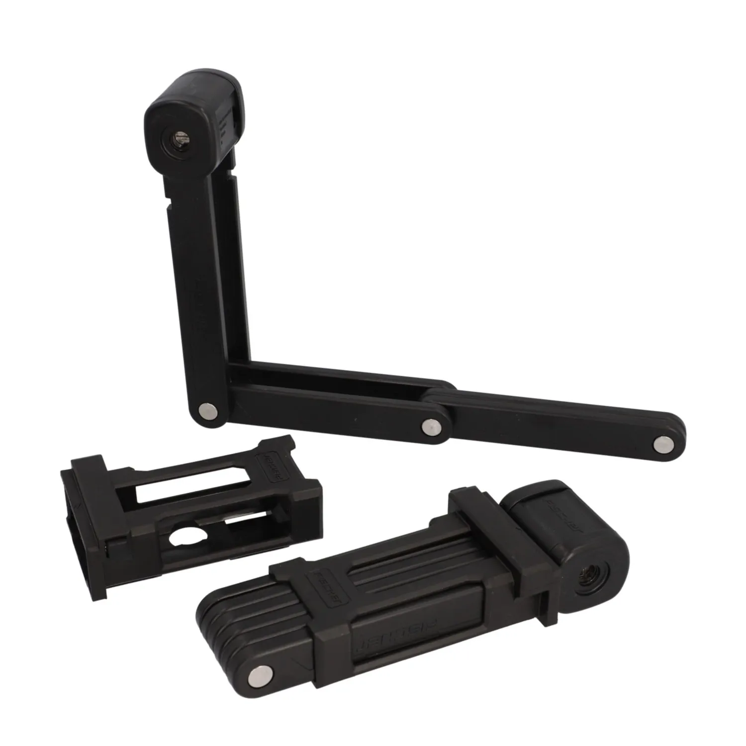 Fischer Protec FK85 Faltschloss Twin-Set 85 cm schwarz