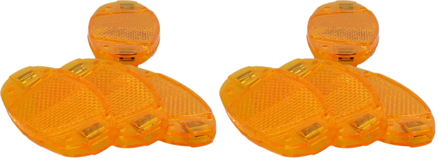 Fischer 85400 Speichenreflektor orange Einheitsgröße
