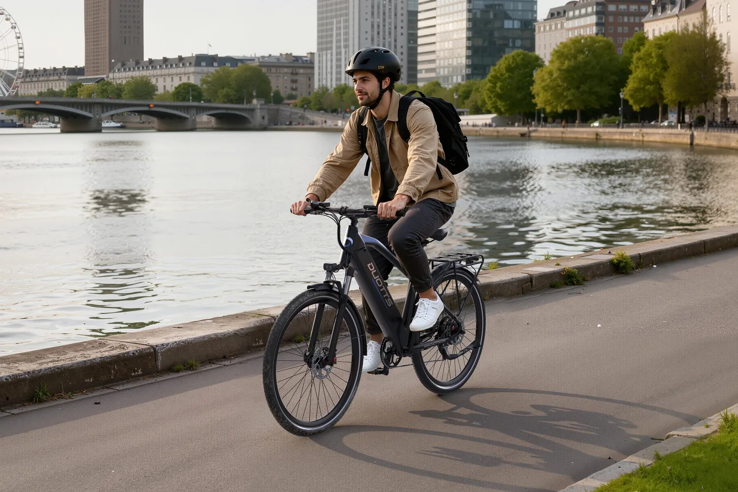 DUOTTS C29Max E-Bike EU-Version Schwarz-Blau