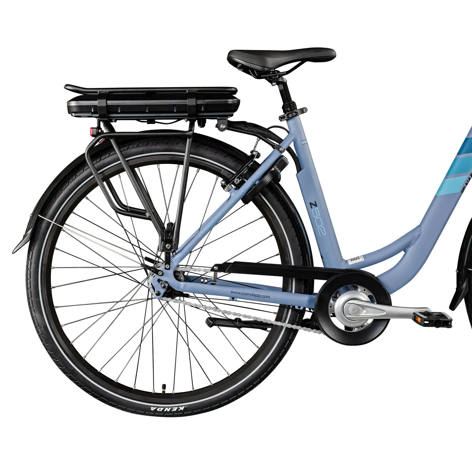 Zündapp Z502 Damen E-Citybike 28 Zoll 50 cm weiß-lila