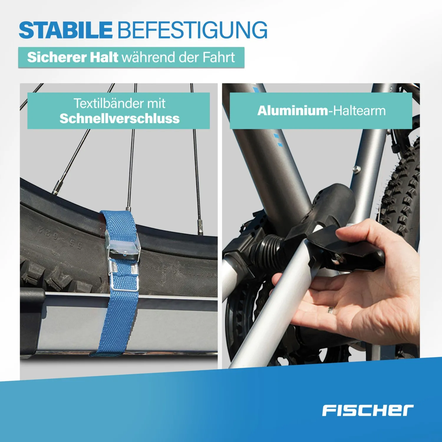 Fischer Xtreme Dach Fahrradträger 15 kg abschließbar Alu