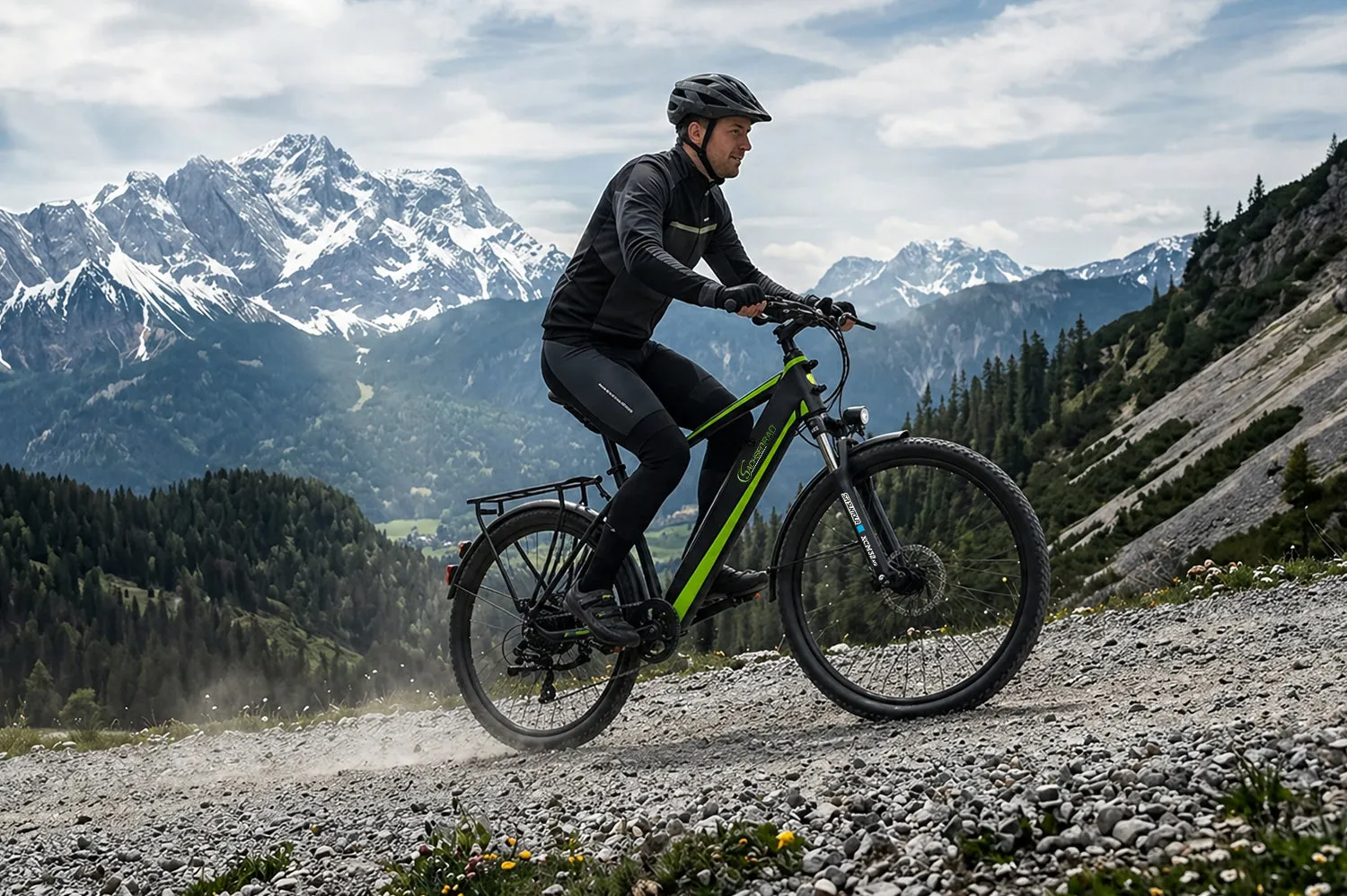 SachsenRad R8T Flex III E-Trekkingbike schwarz neu